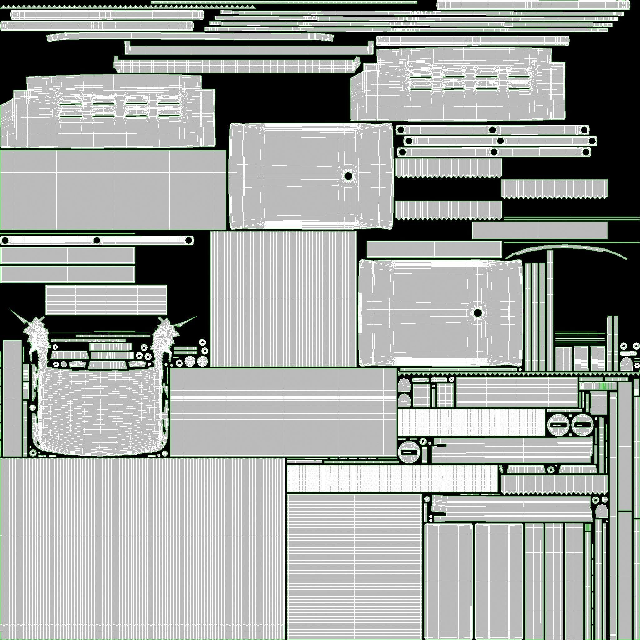Equipment for Shawarma cafe 3D model_28