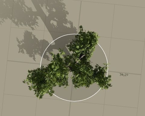 tree speedtree Low-poly 3D model_4