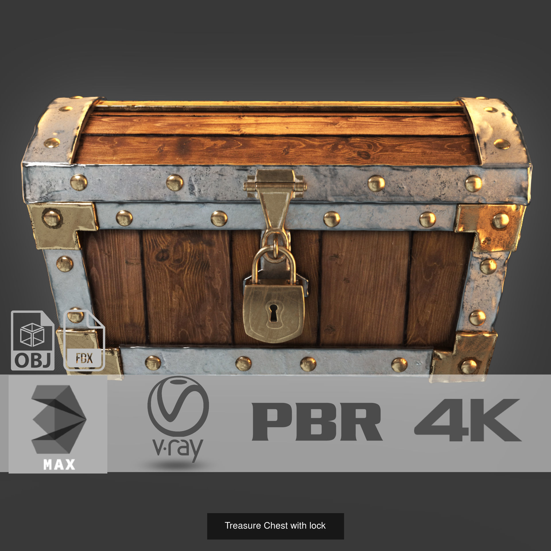 Sled-Igloo-Chest-Lion fish 3D Model Collection_6