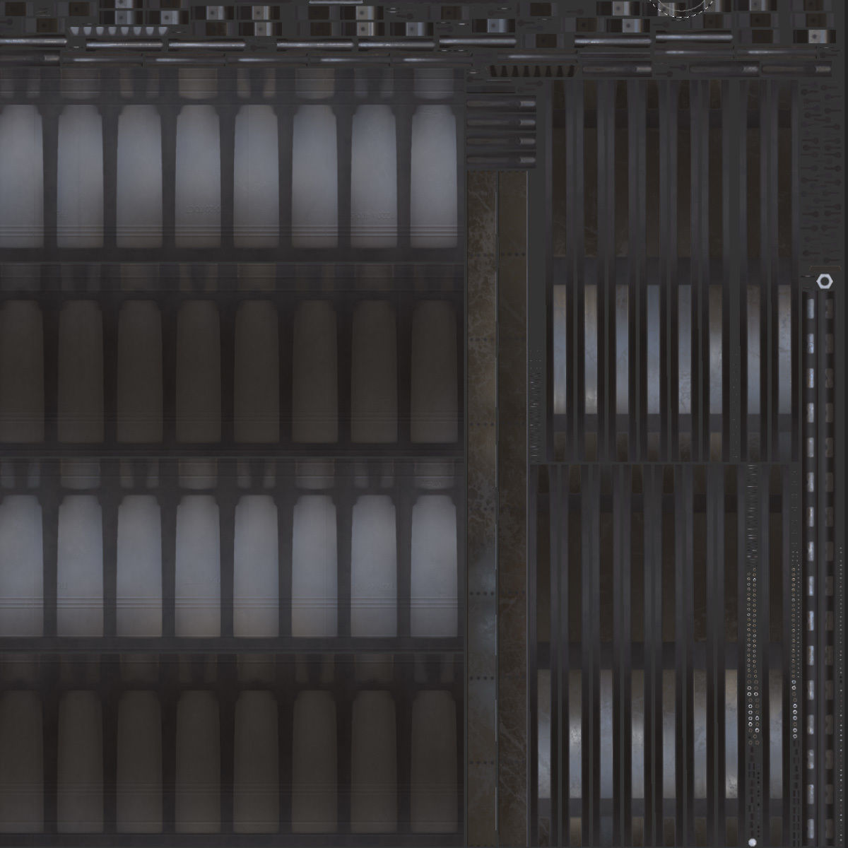 Wheels of an all-terrain vehicle and a swamp 3D model_25