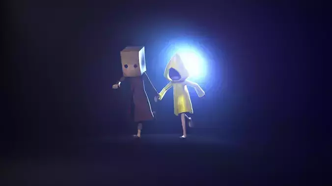 Little Nightmares Character Rigs 3D model