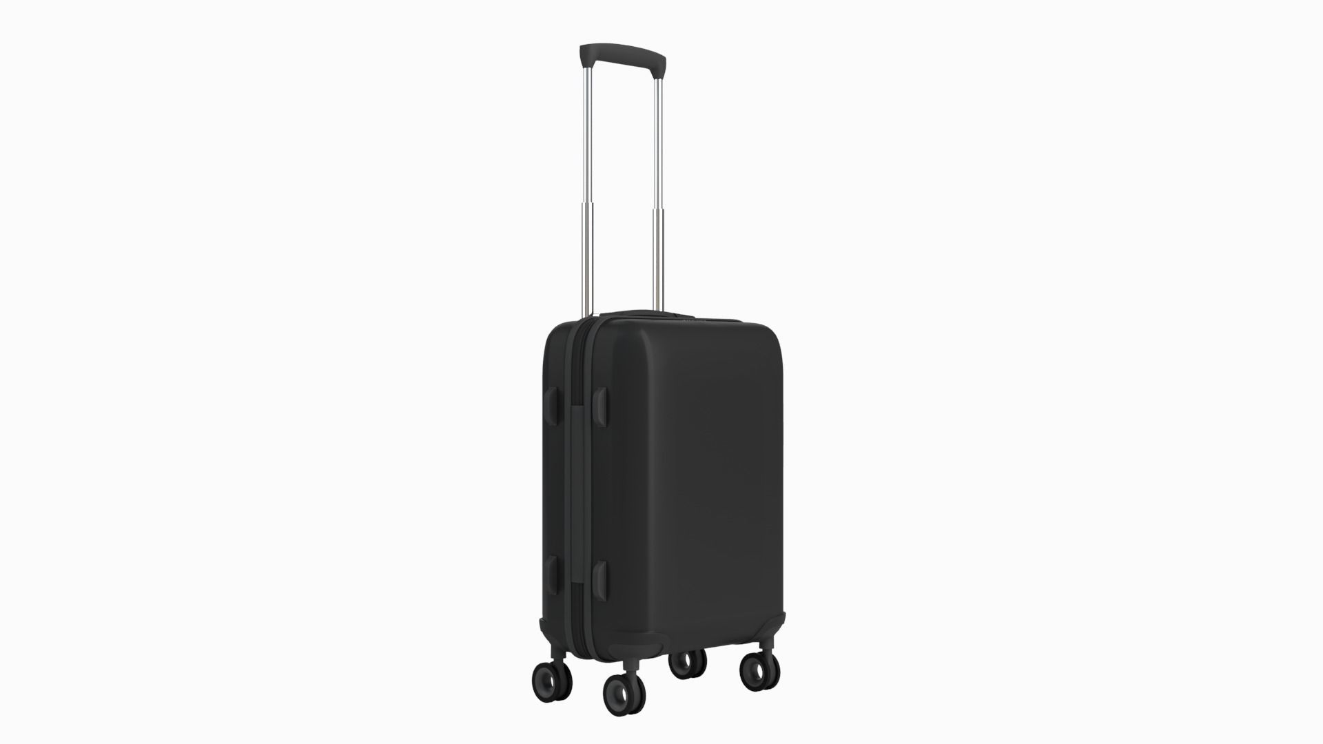 Carry on Luggage 3D model 3D model_2