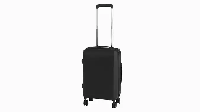 Carry on Luggage 3D model 3D model