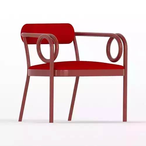 Loop armchair 3D model