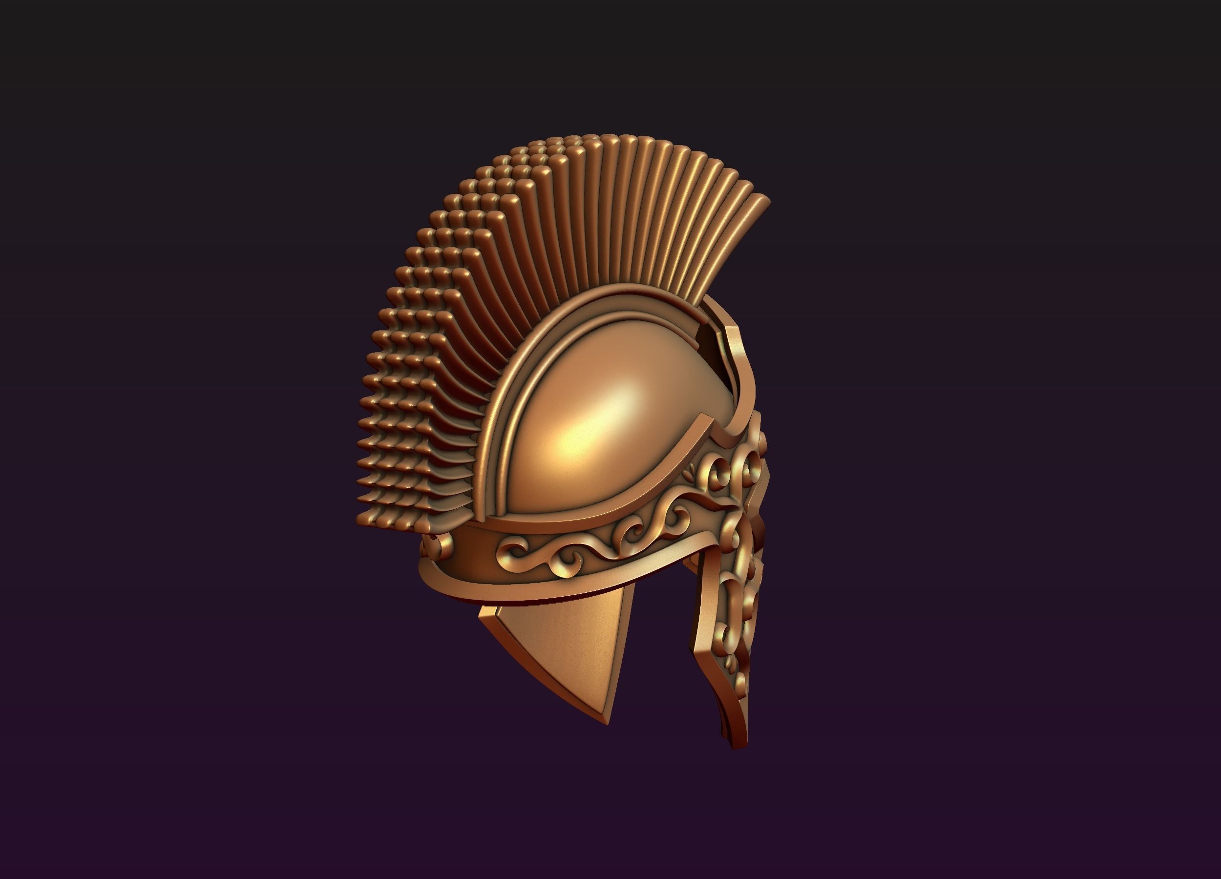 Spartan Helmet 3D print model_7