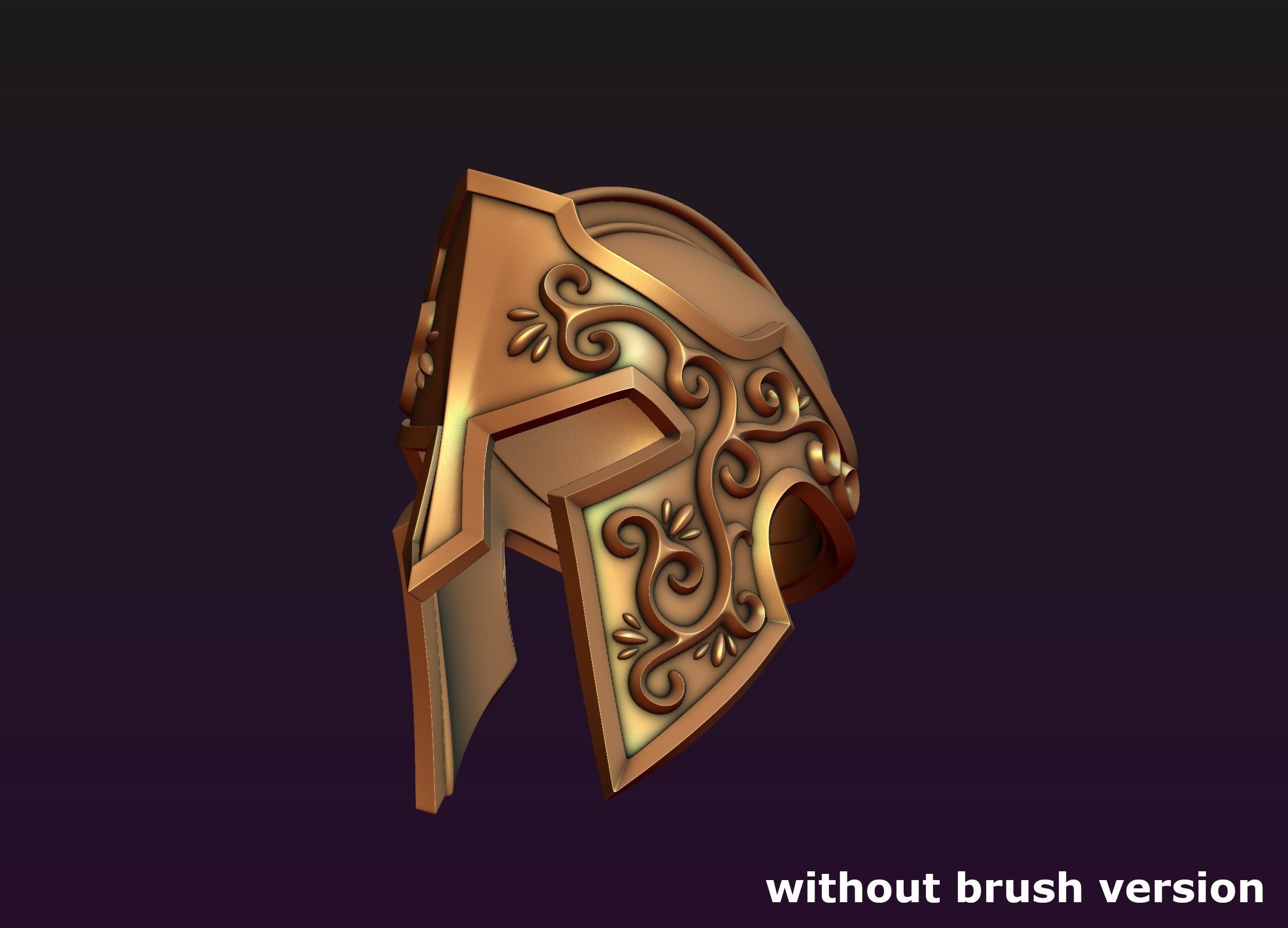 Spartan Helmet 3D print model_27
