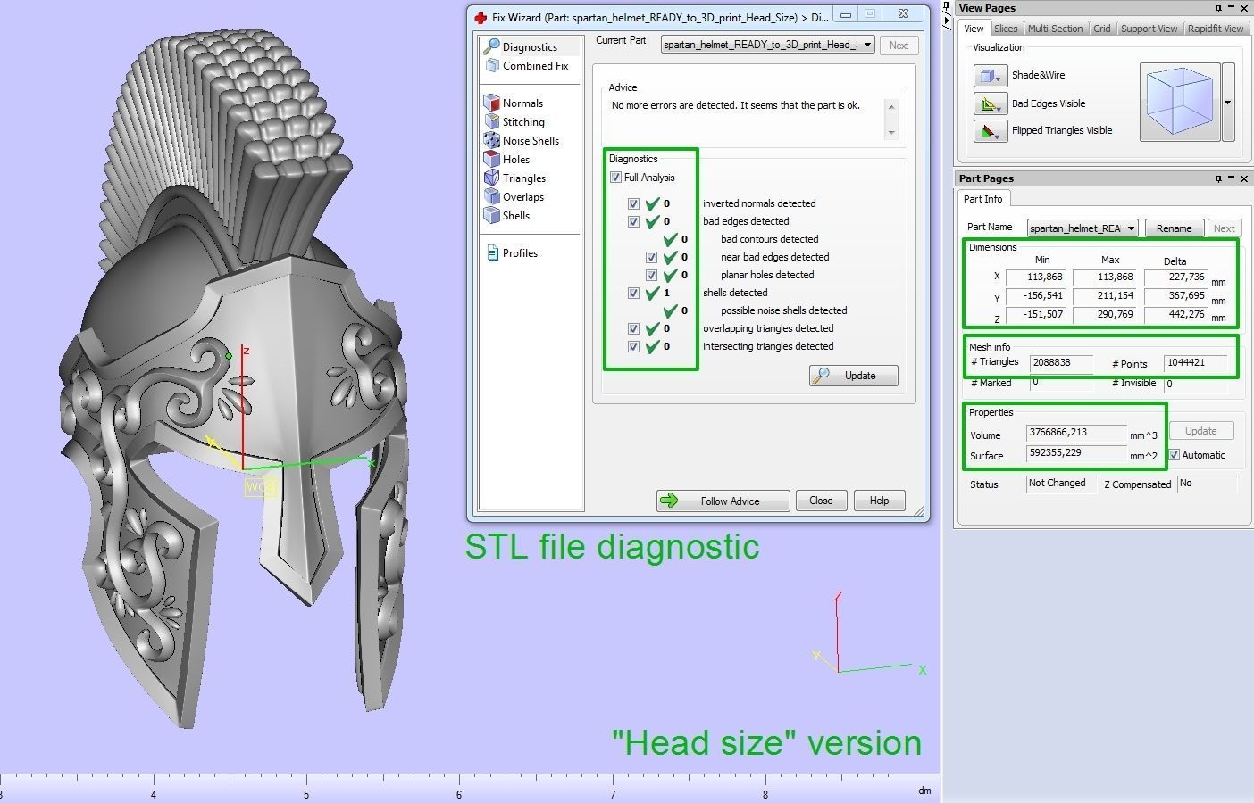 Spartan Helmet 3D print model_29