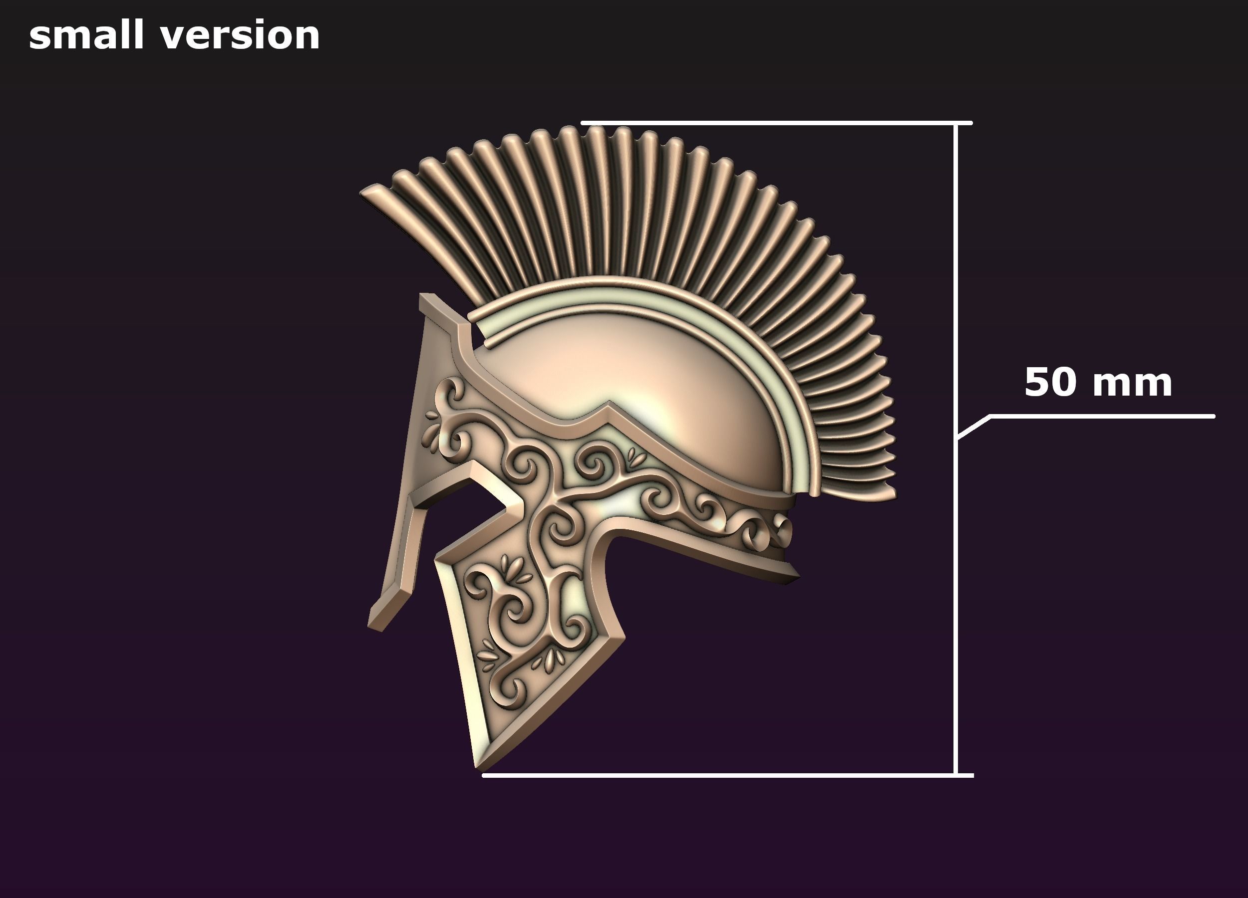 Spartan Helmet 3D print model_36