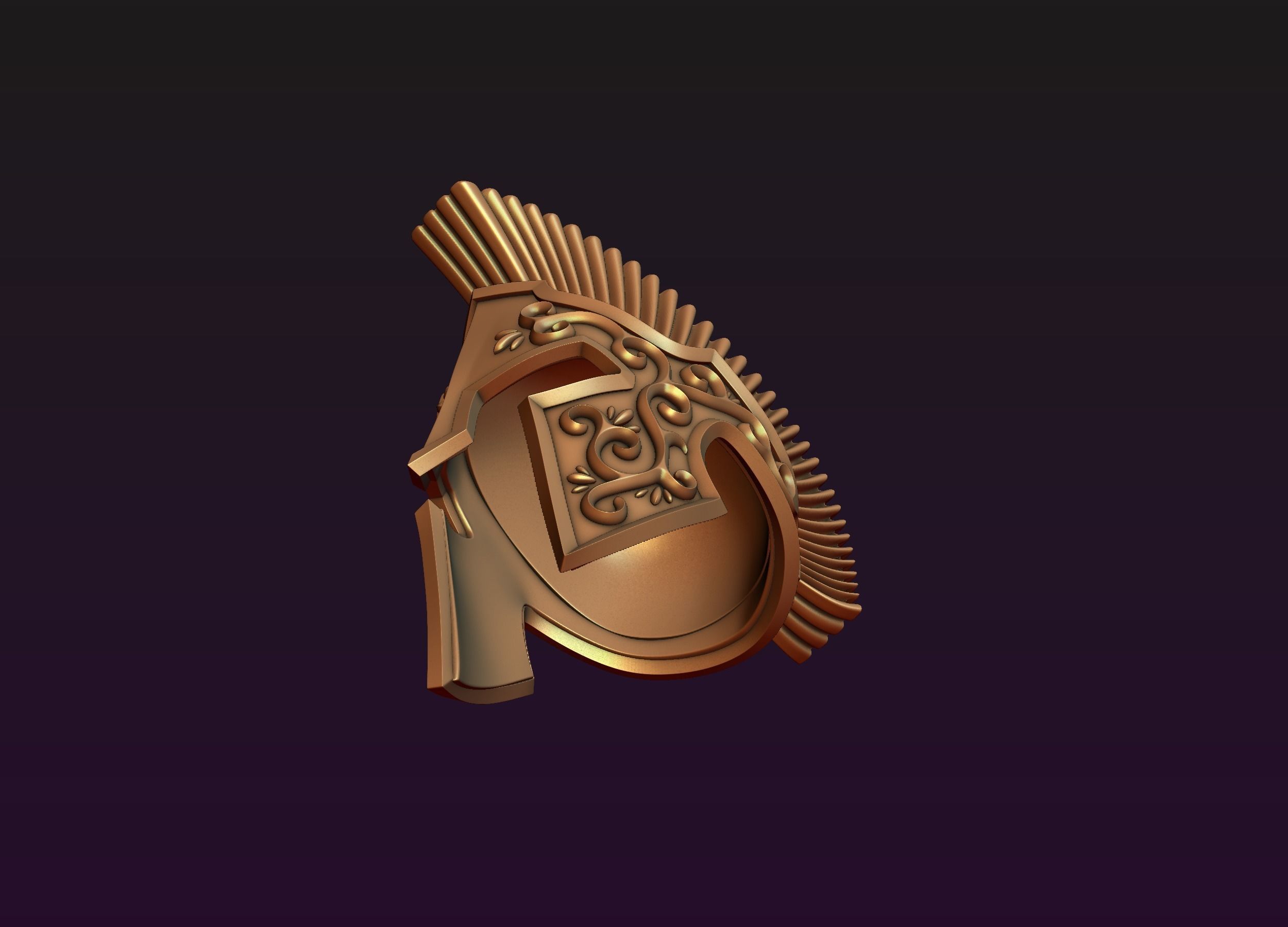 Spartan Helmet 3D print model_14