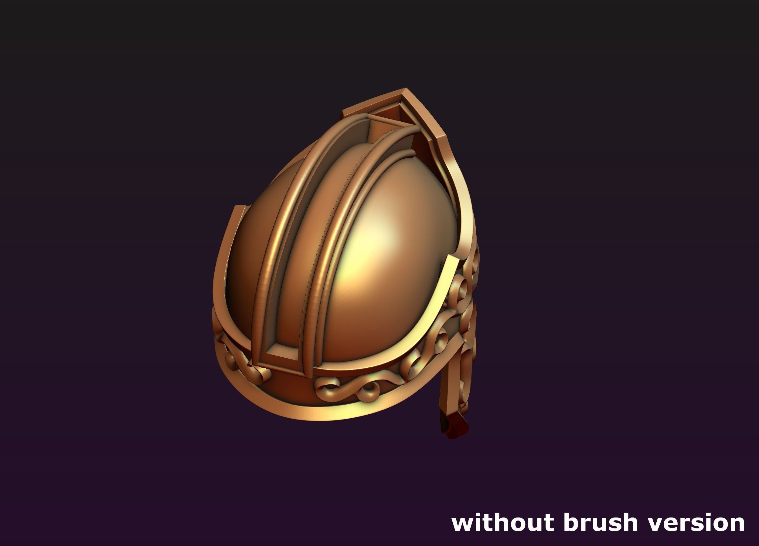 Spartan Helmet 3D print model_26