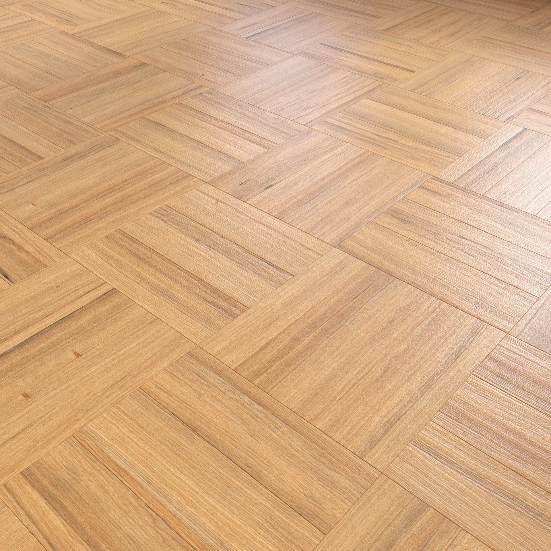 Parquet - Laminate - Wooden floor 2 in 1 Low-poly 3D model_1