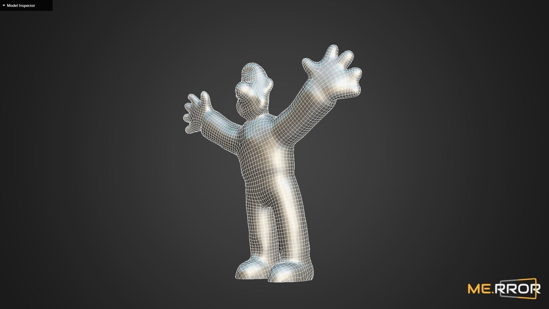 Game Ready Wallce Figure 2 Low-poly 3D model_13