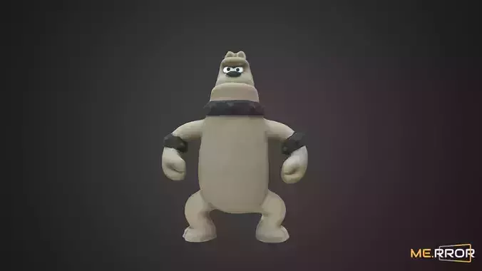 Game Ready Preston toy figure in shape of dog