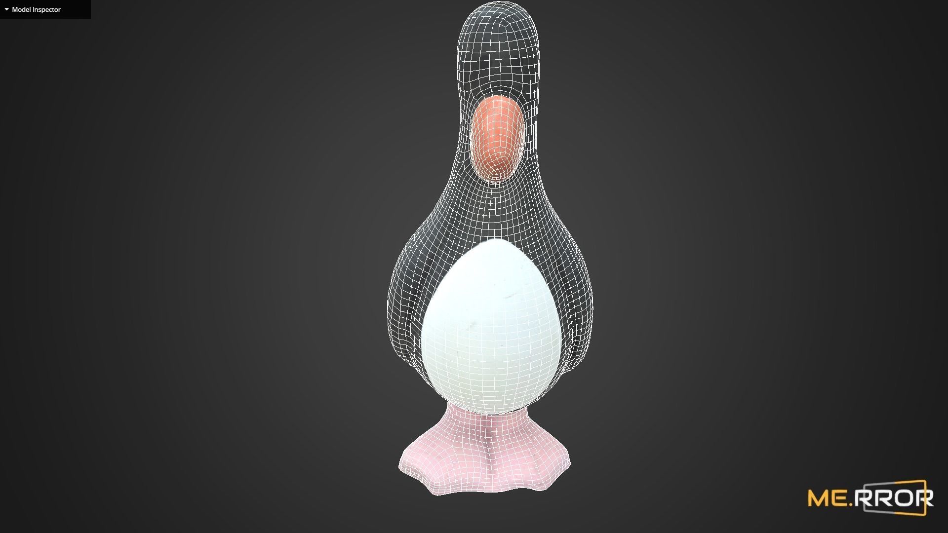 Game Ready Feathers McGraw Low-poly 3D model_15