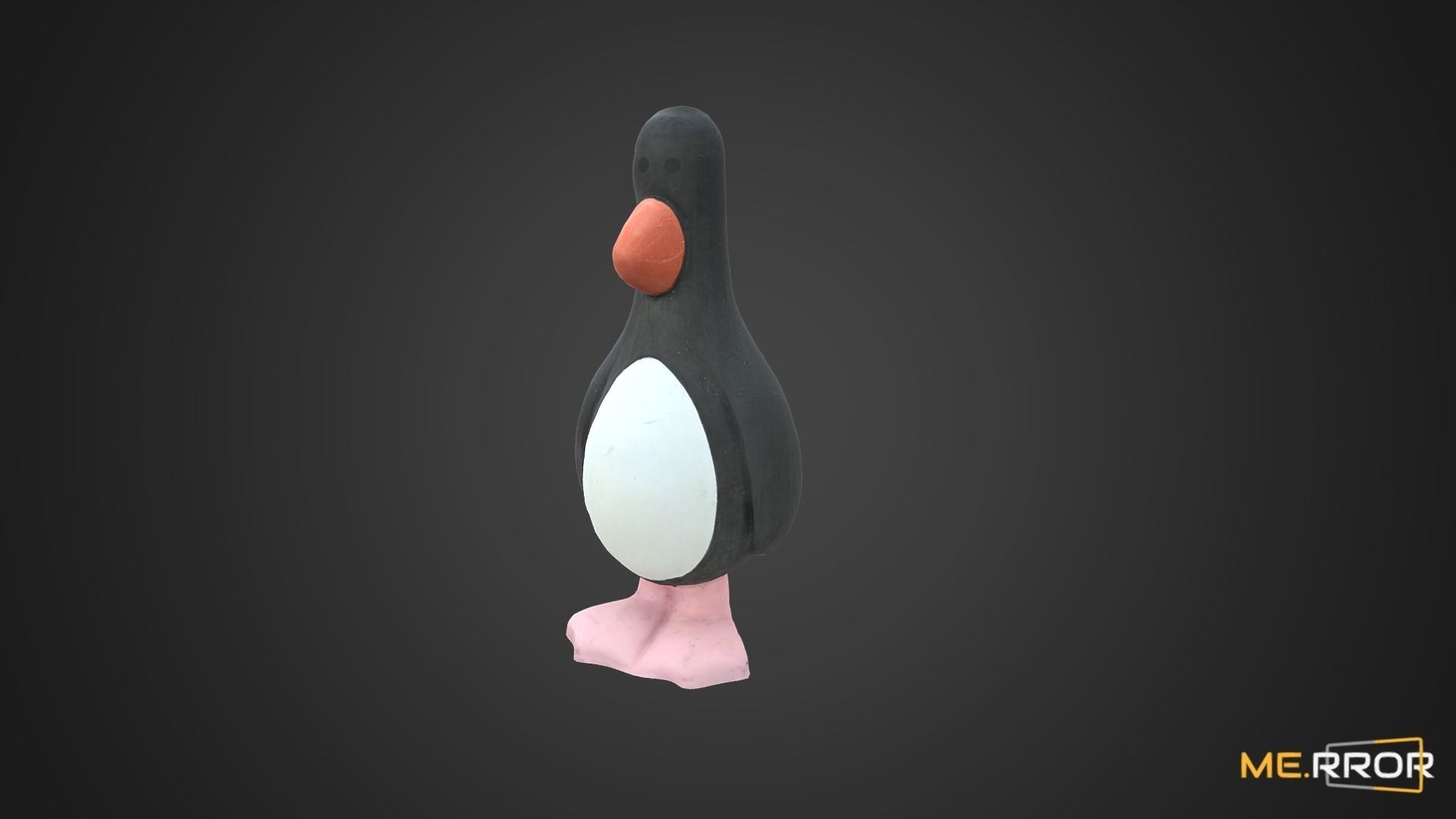 Game Ready Feathers McGraw Low-poly 3D model_6