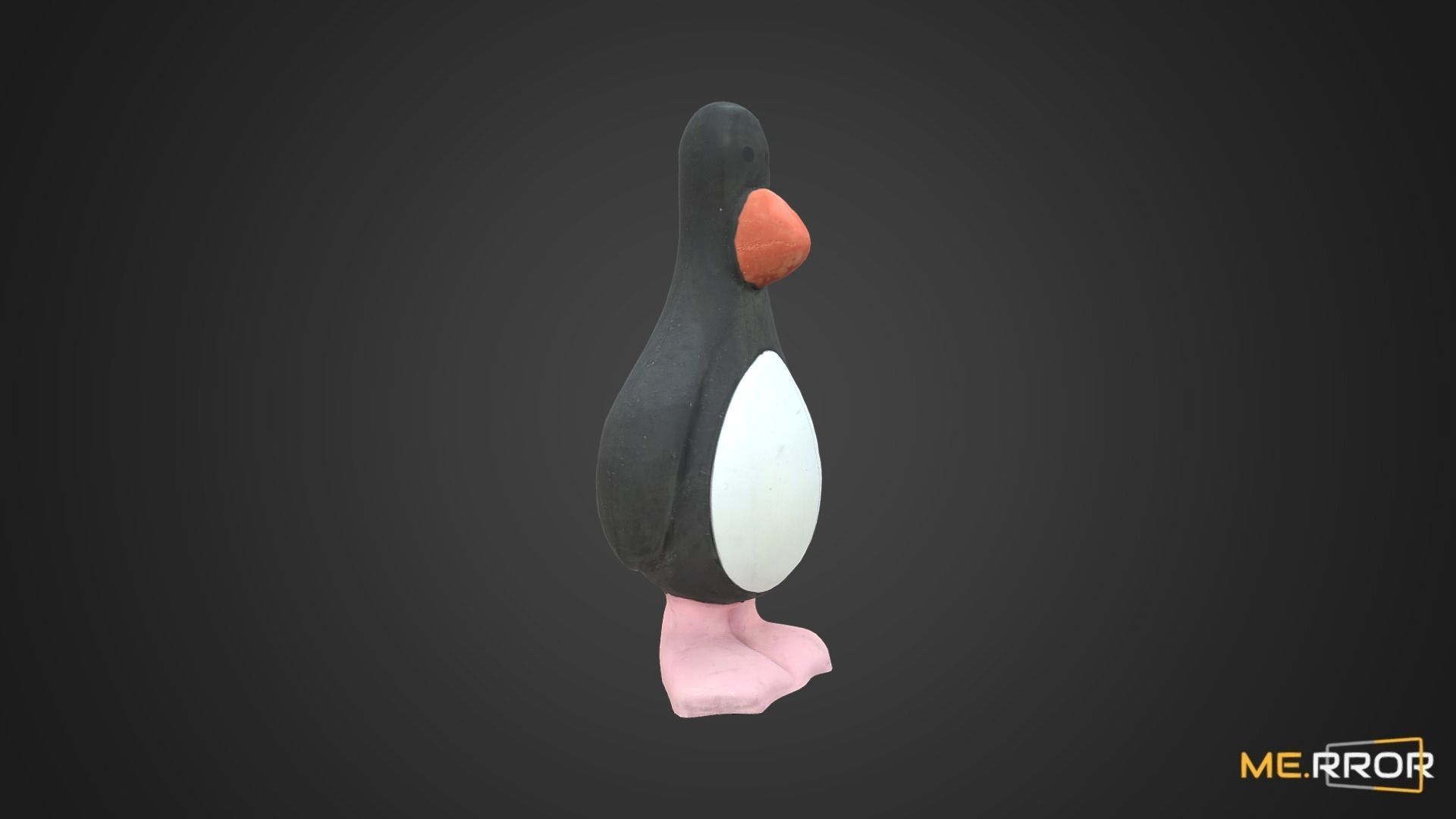 Game Ready Feathers McGraw Low-poly 3D model_7