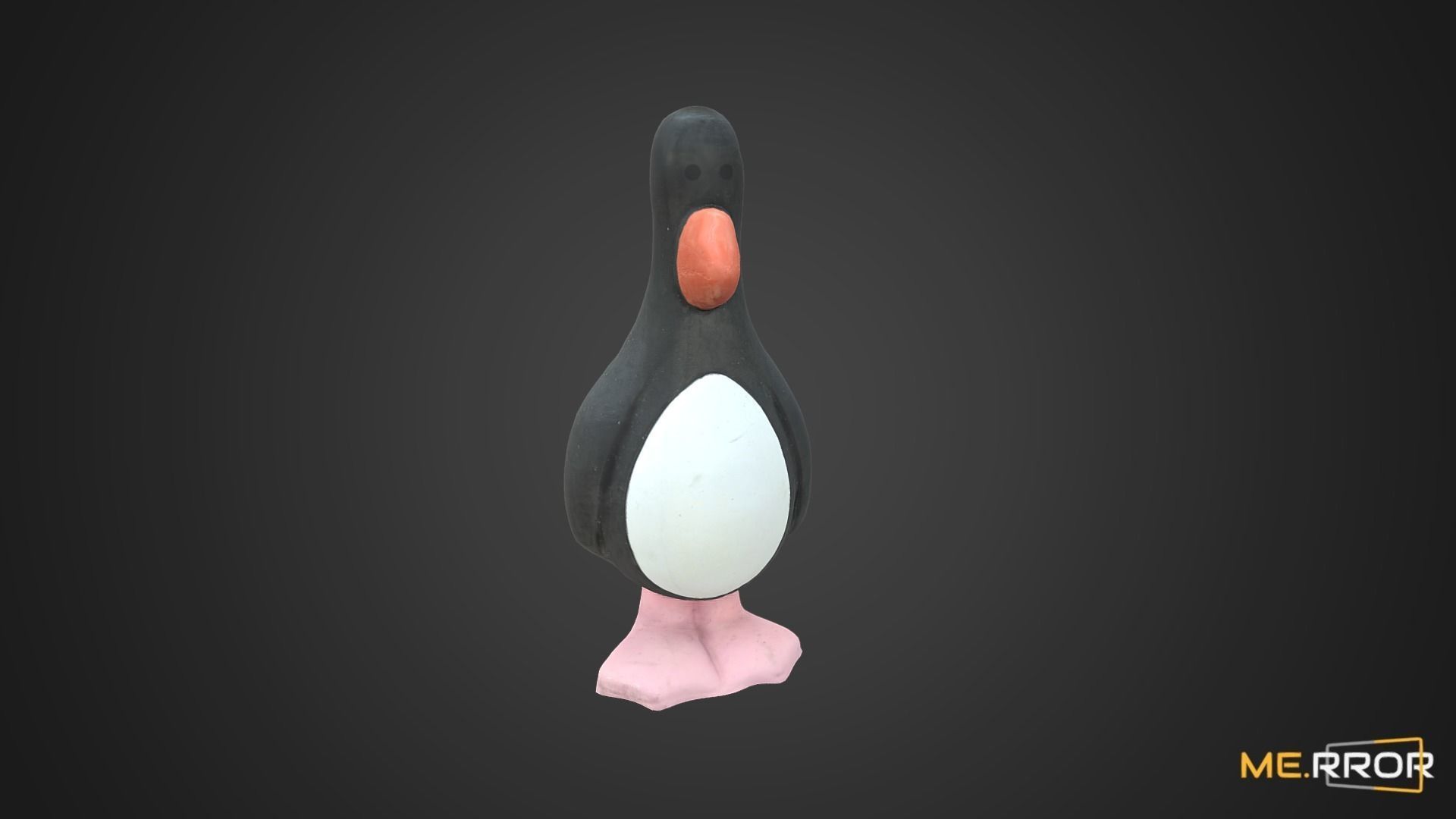 Game Ready Feathers McGraw Low-poly 3D model_4