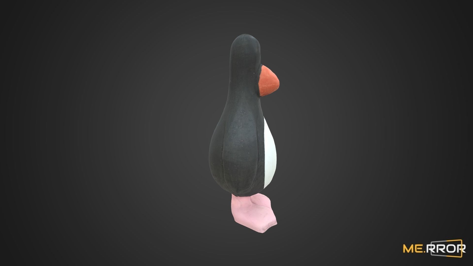 Game Ready Feathers McGraw Low-poly 3D model_3