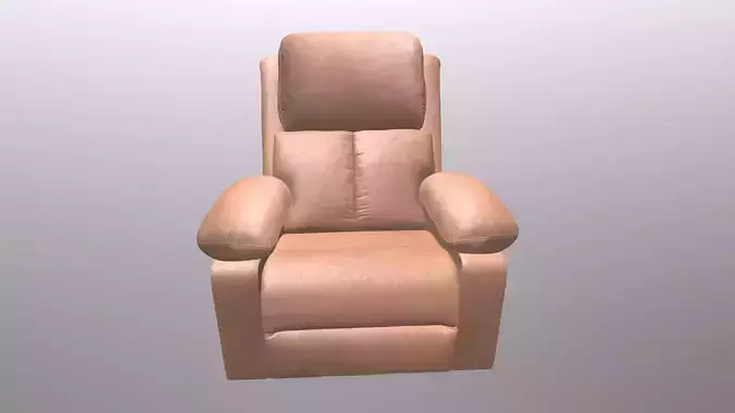 Leatherette Manual Recliner Sofa