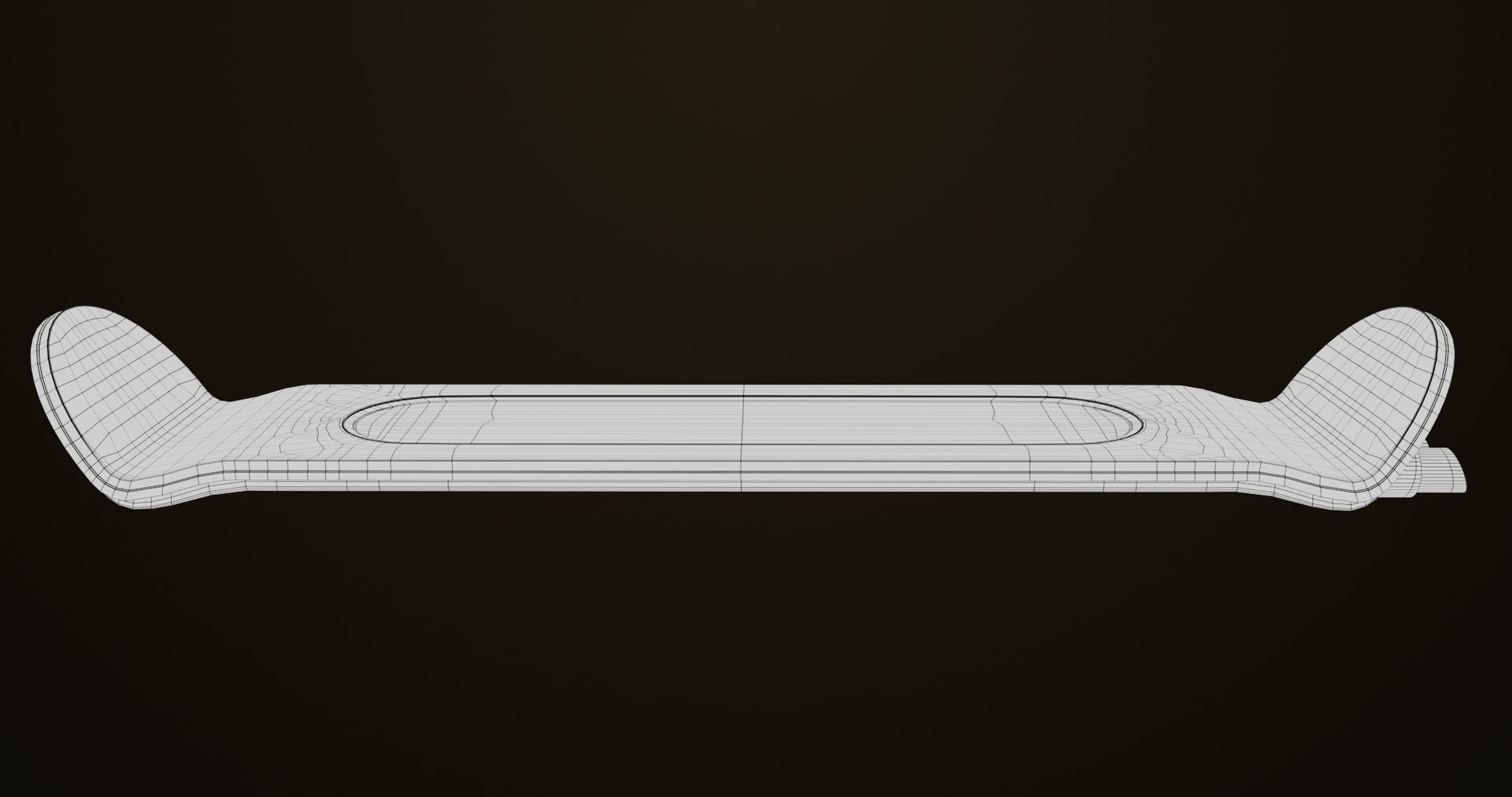 Sic-Fi Emissive Hoverboard 5 All PBR Unity UE Textures Included Low-poly 3D model_21