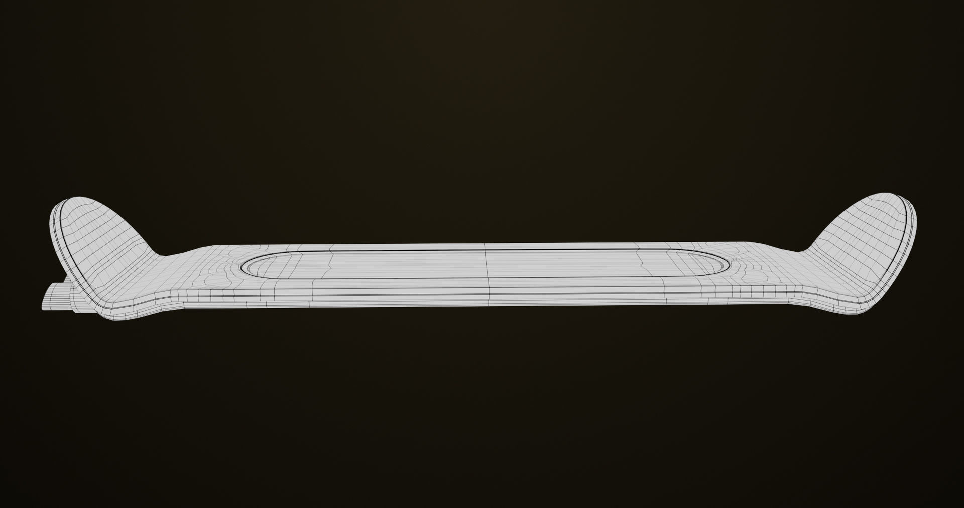 Sic-Fi Emissive Hoverboard 5 All PBR Unity UE Textures Included Low-poly 3D model_19