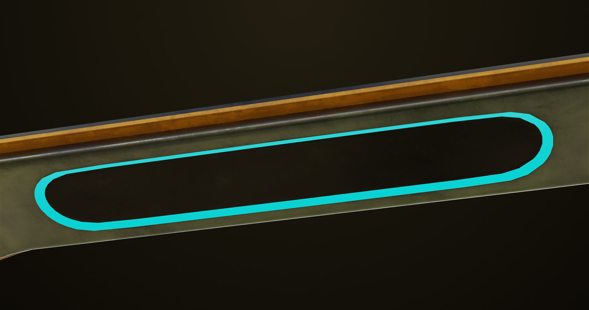 Sic-Fi Emissive Hoverboard 5 All PBR Unity UE Textures Included Low-poly 3D model_13