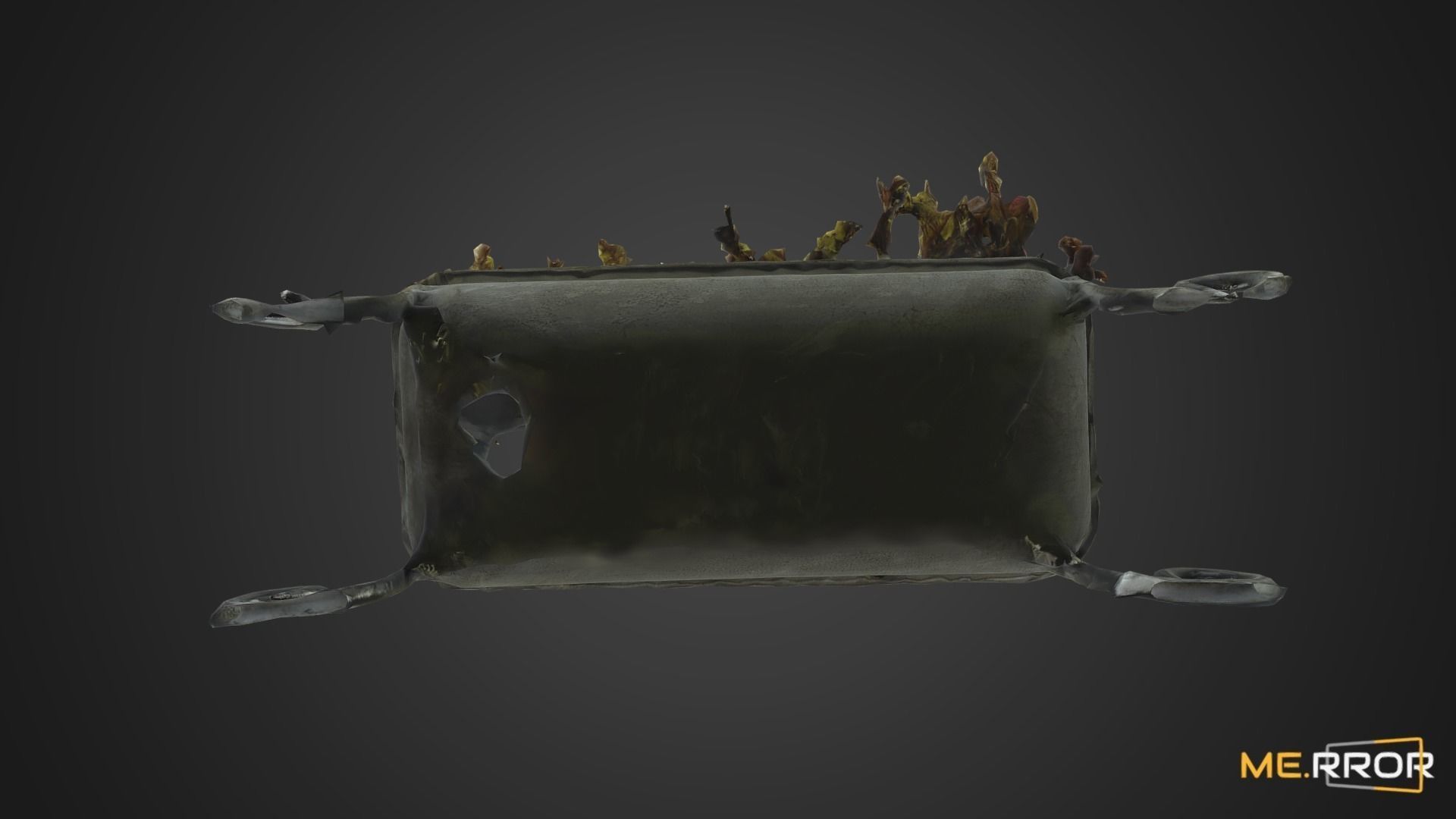 Antique Clock 3D model_7