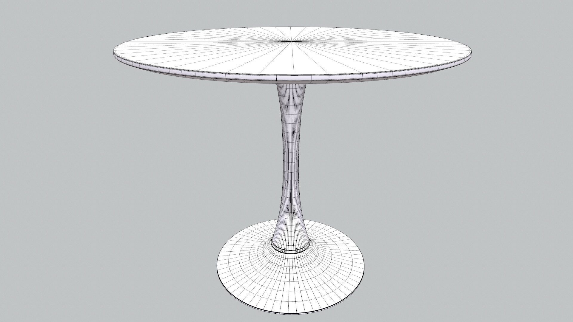 Round table 3D model_11