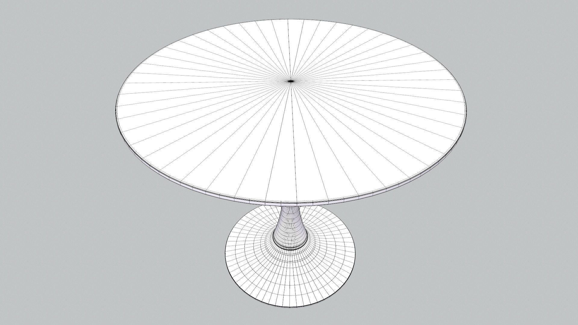 Round table 3D model_12
