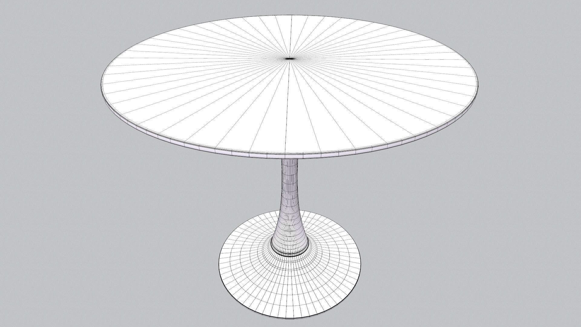Round table 3D model_10