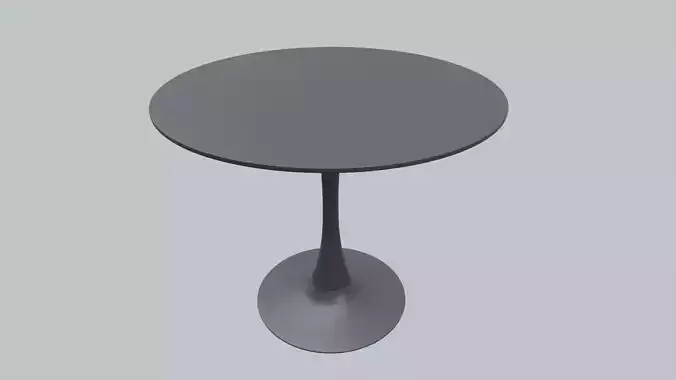 Round table 3D model