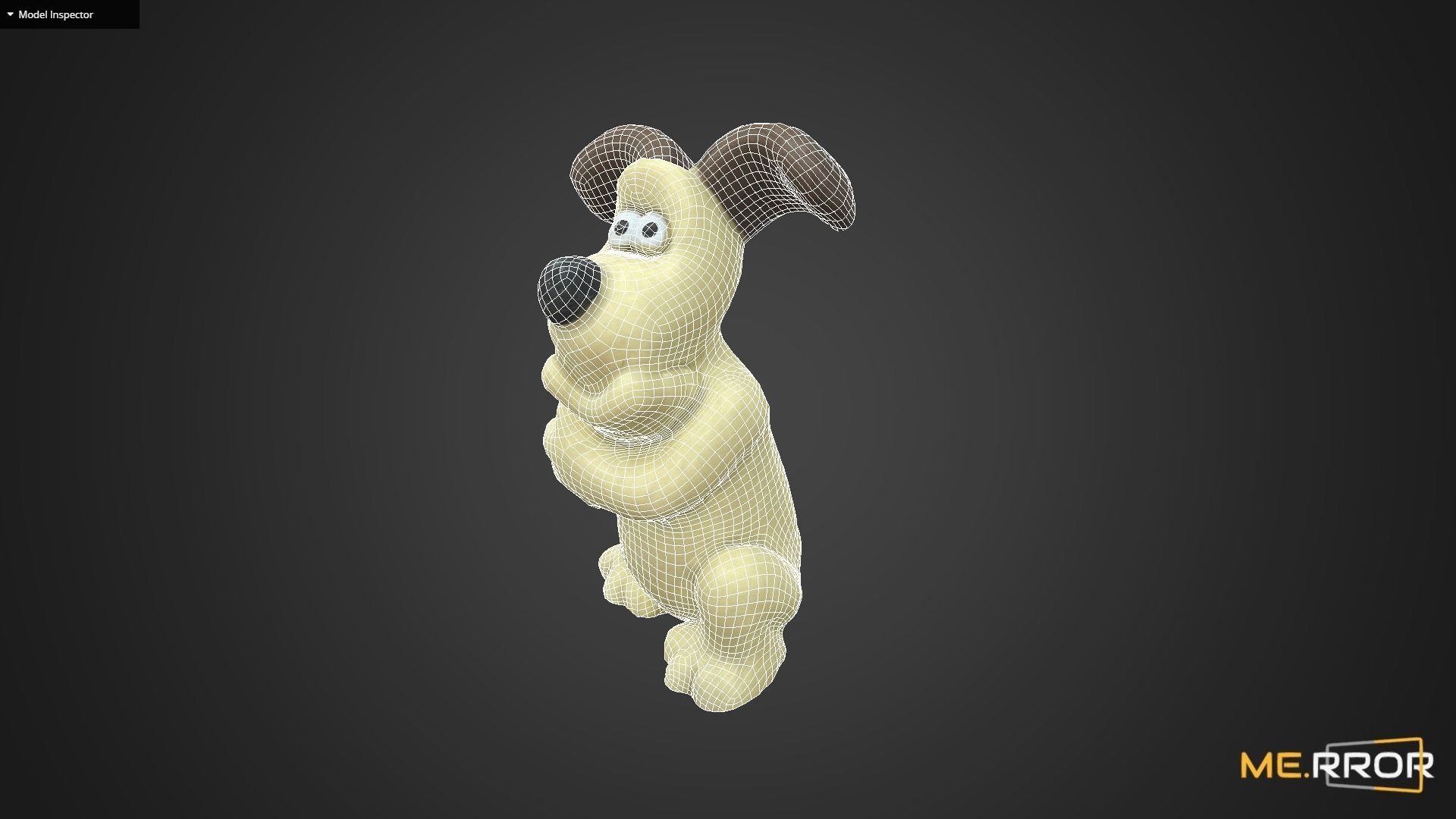 Game Ready Grommit Figure Low-poly 3D model_19