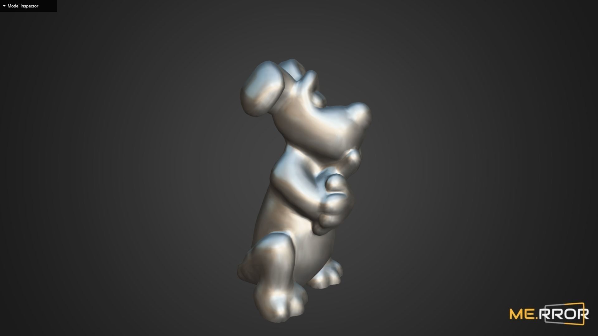Game Ready Grommit Figure Low-poly 3D model_14