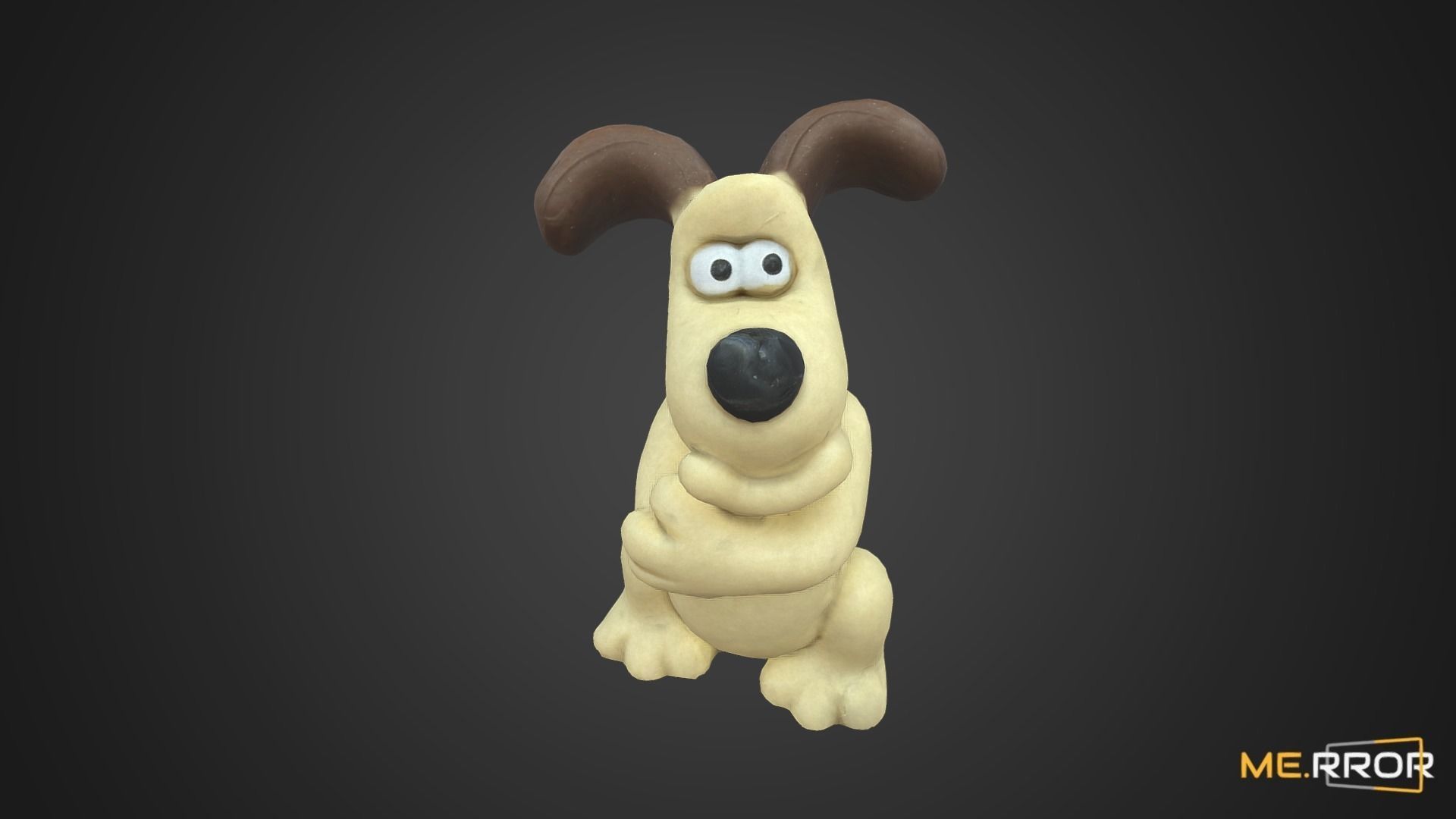Game Ready Grommit Figure Low-poly 3D model_7
