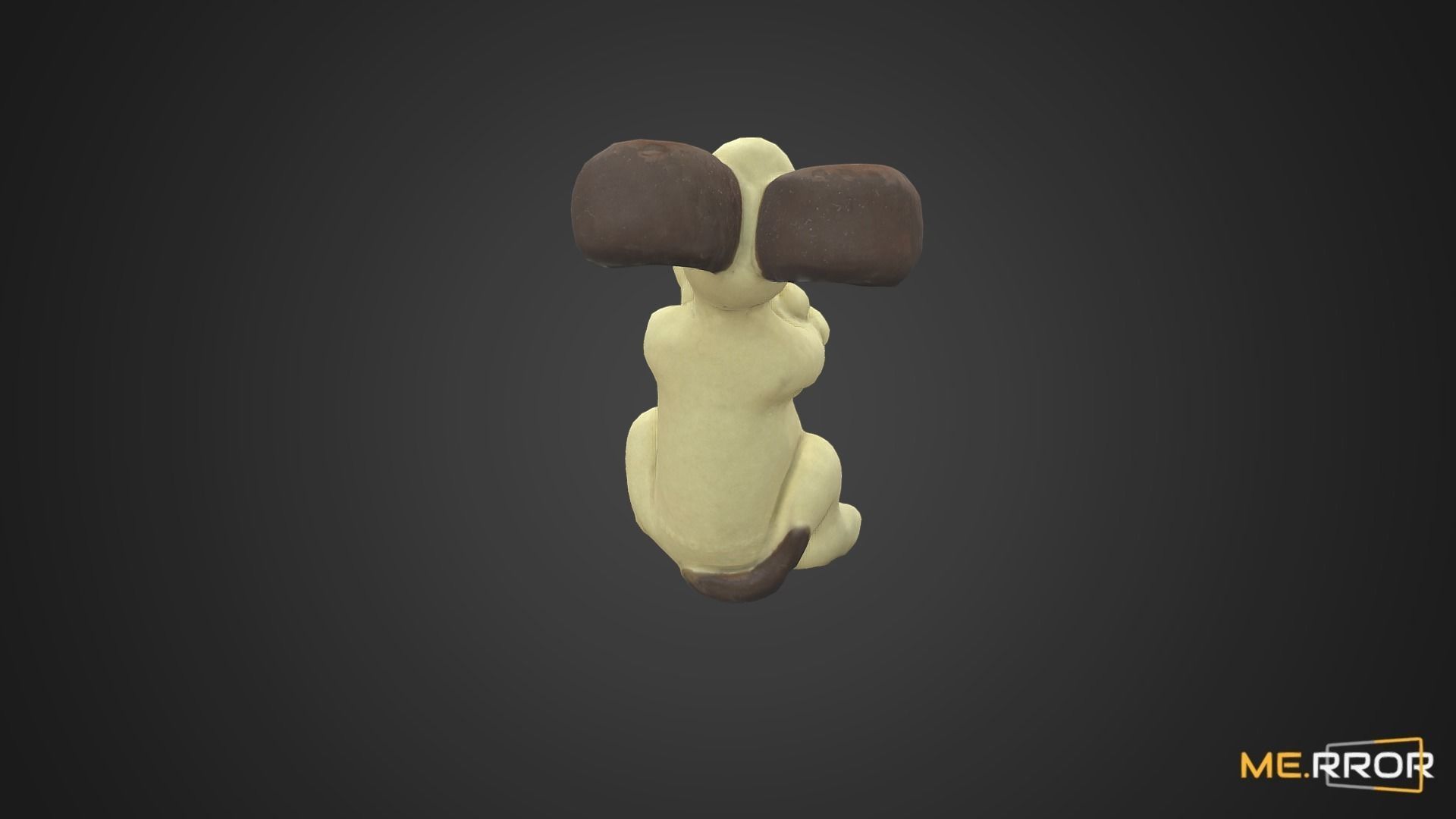 Game Ready Grommit Figure Low-poly 3D model_5