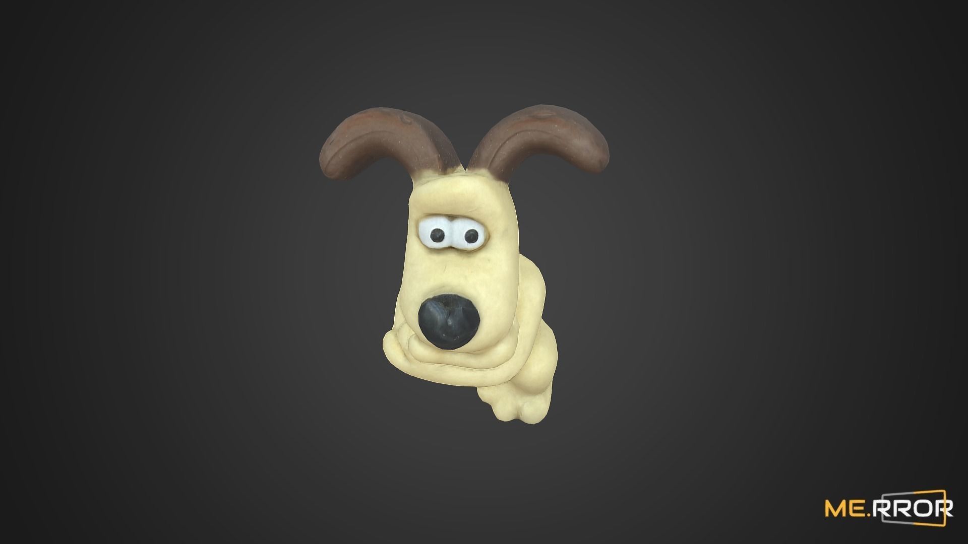 Game Ready Grommit Figure Low-poly 3D model_6