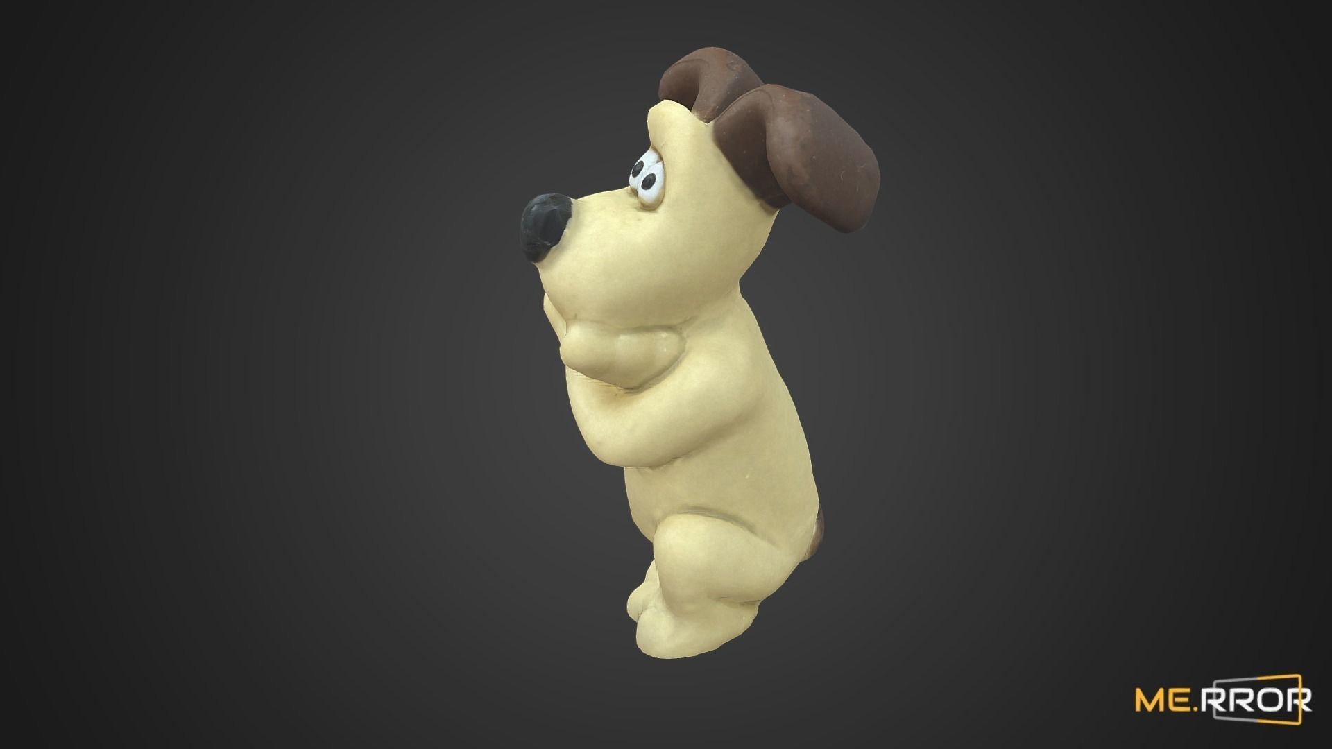 Game Ready Grommit Figure Low-poly 3D model_12
