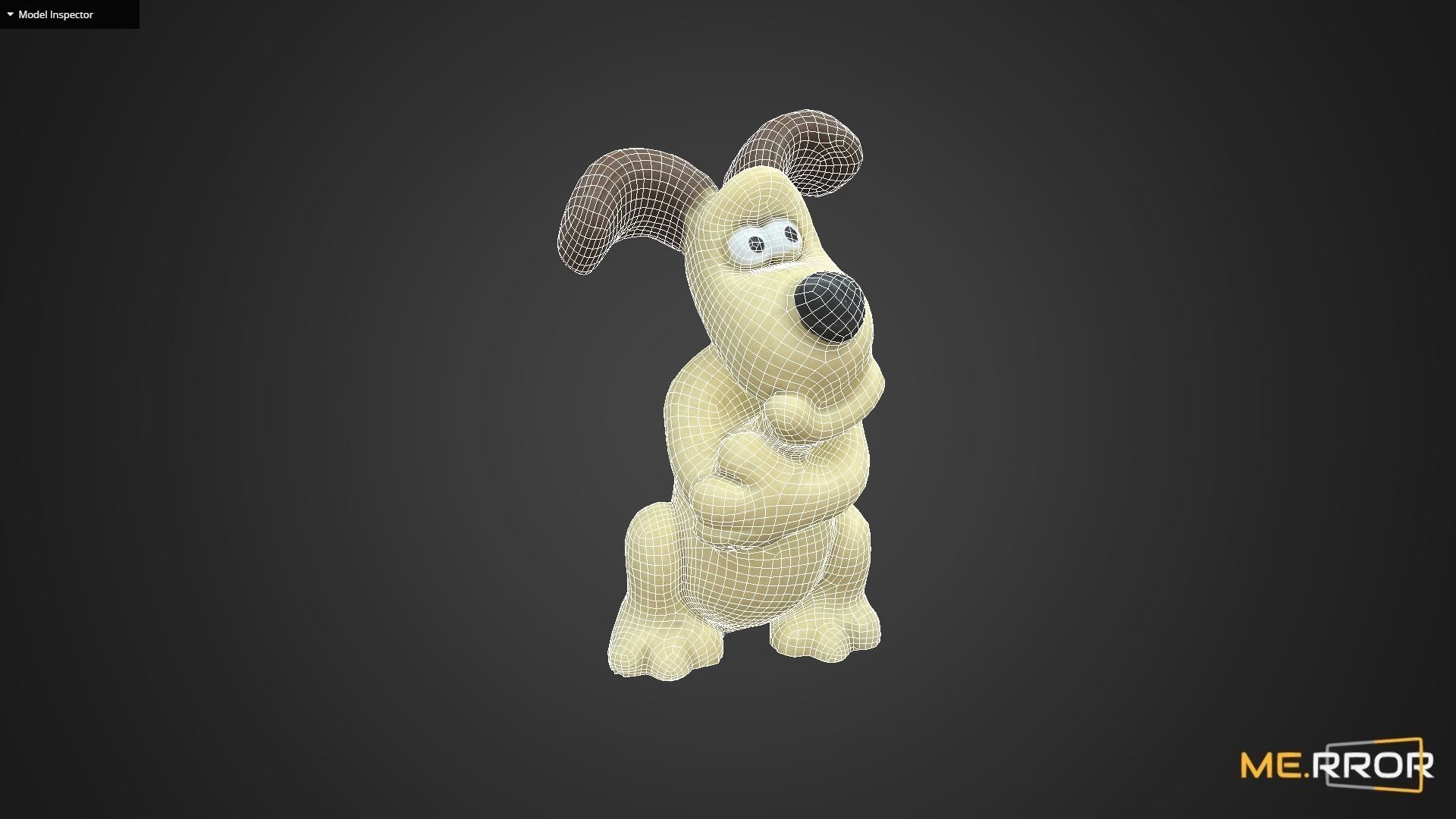 Game Ready Grommit Figure Low-poly 3D model_17