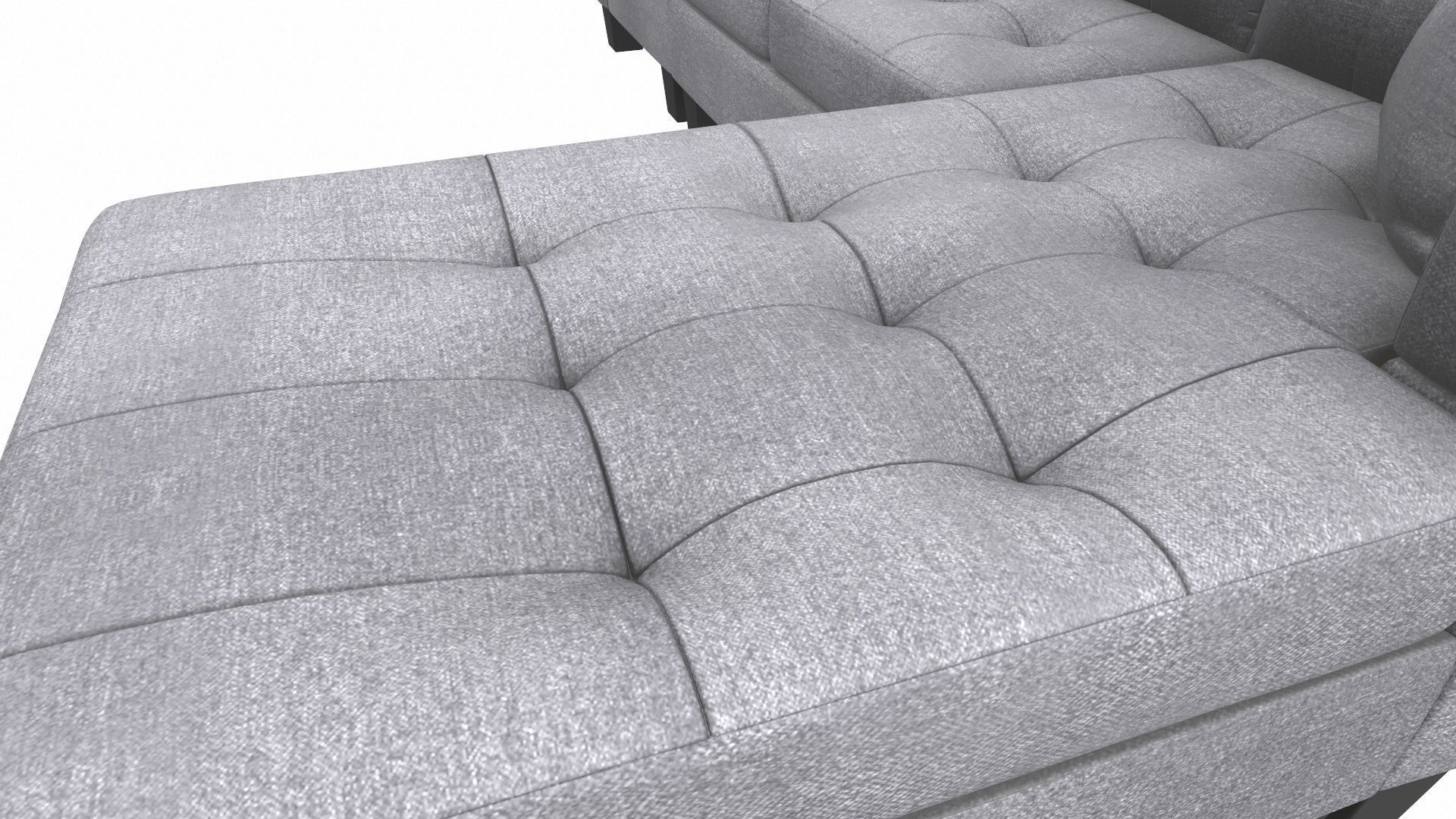 Sofa 3 Seater L  Shaped 3D model_10