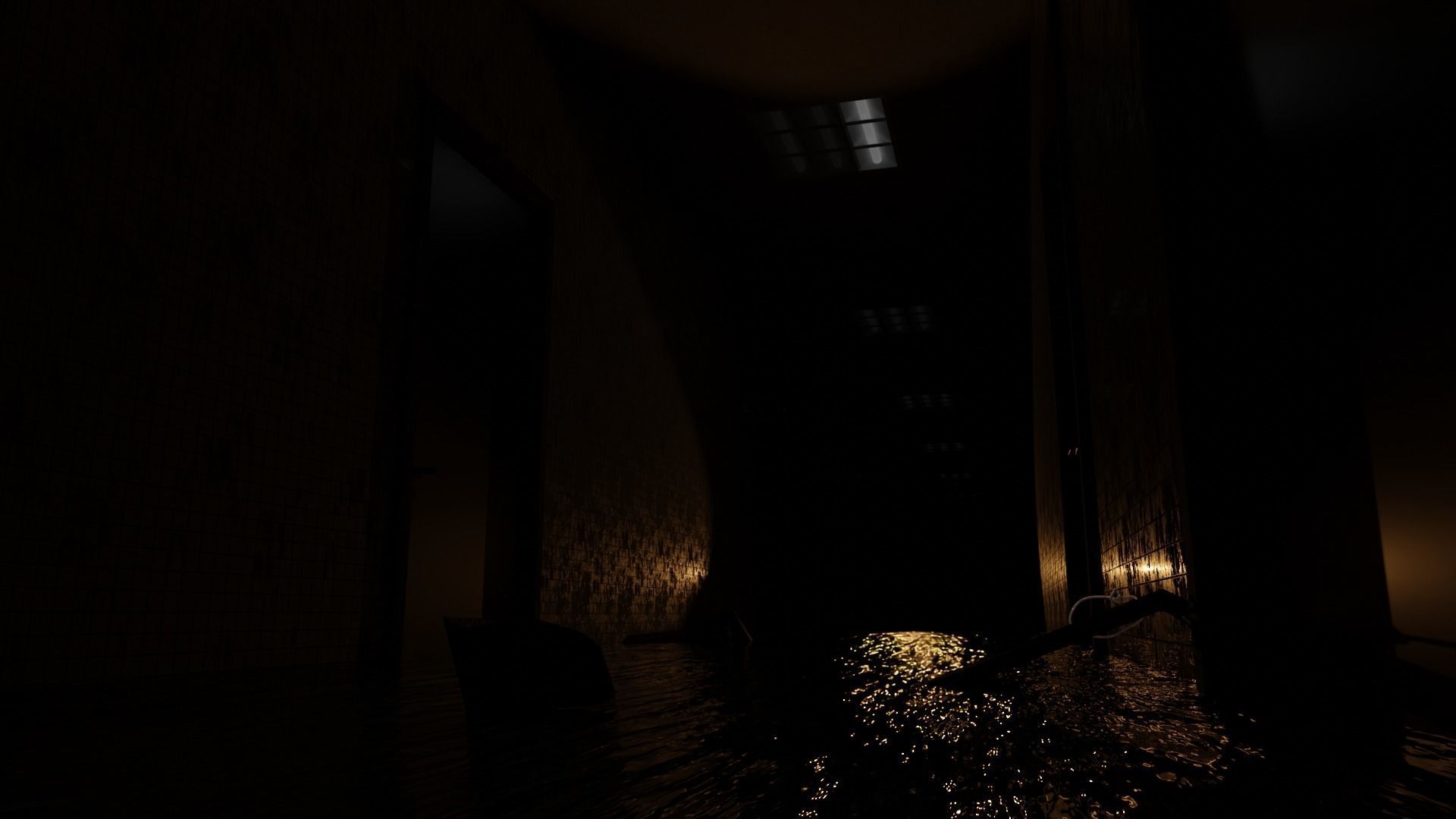 Haunted Corridor scnen 3D model_7