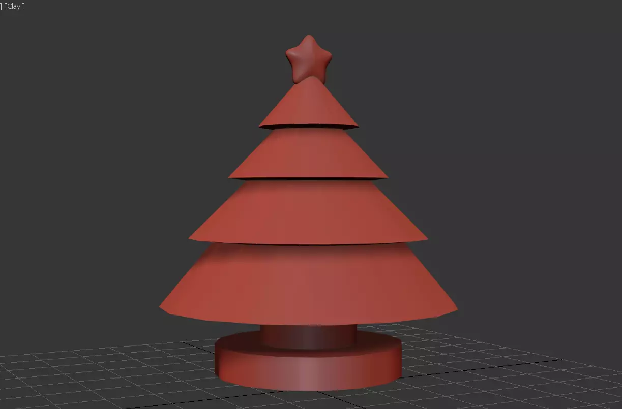 christmas tree Free 3D print model_0