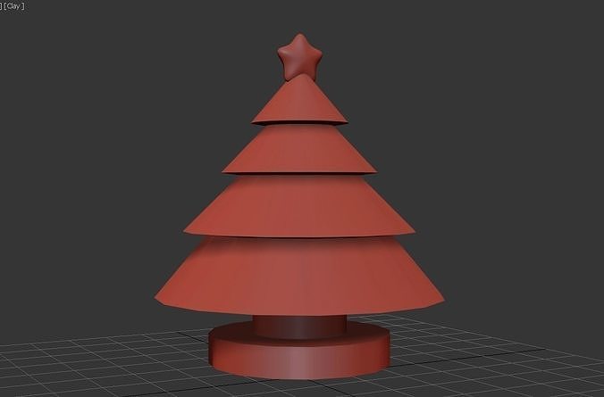 christmas tree Free 3D print model