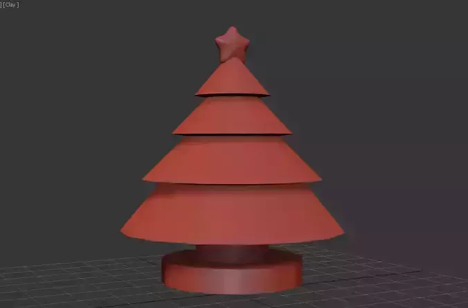 christmas tree Free 3D print model