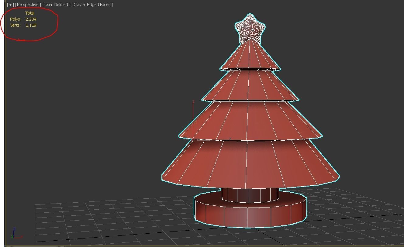 christmas tree Free 3D print model_1