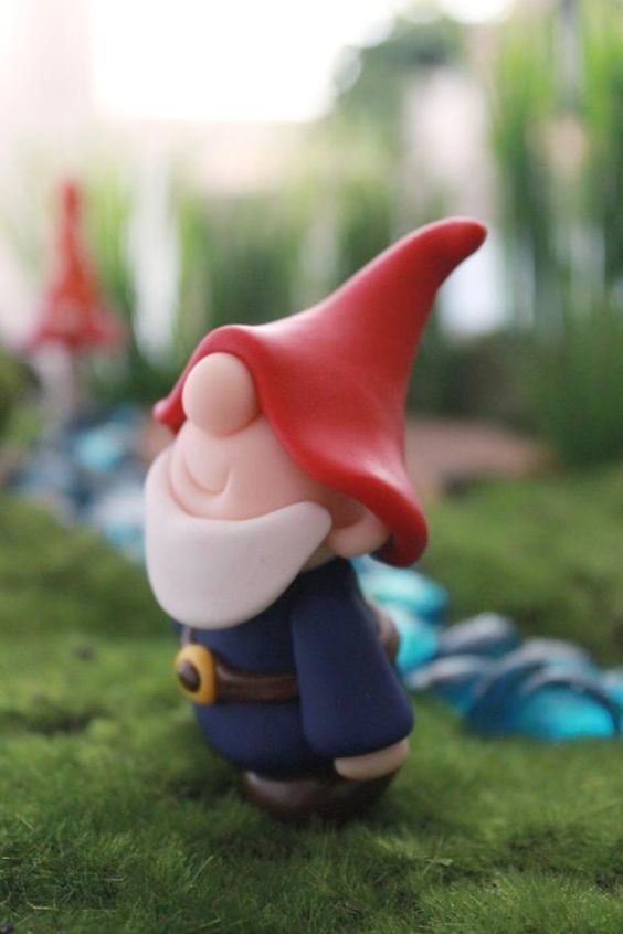 Garden Gnome 3D print model_1