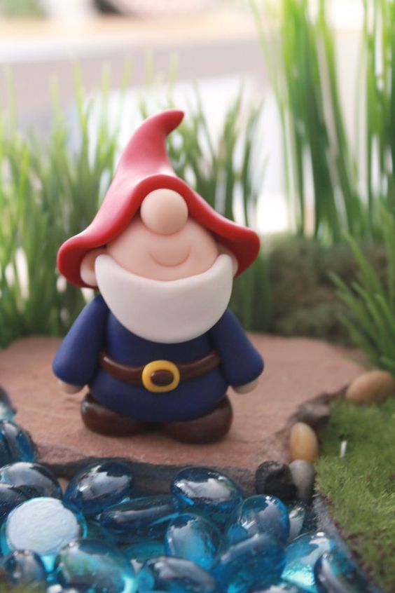 Garden Gnome 3D print model_9