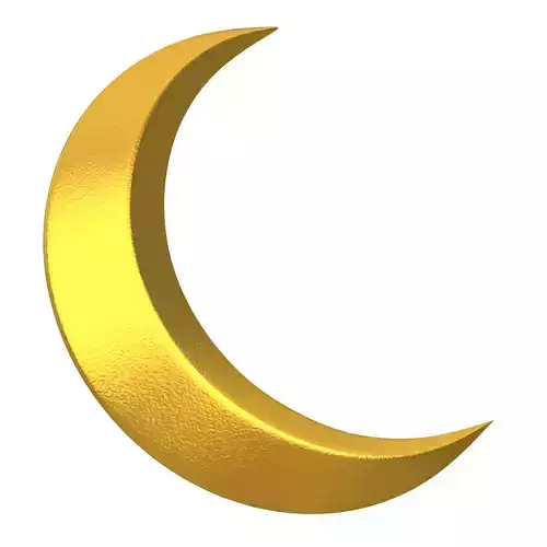 Crescent moon Gold