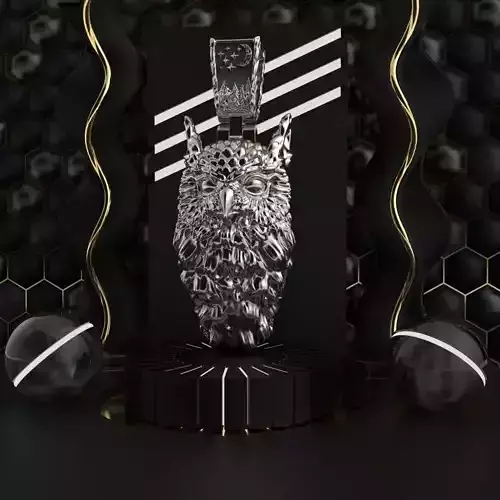 Owl pendant