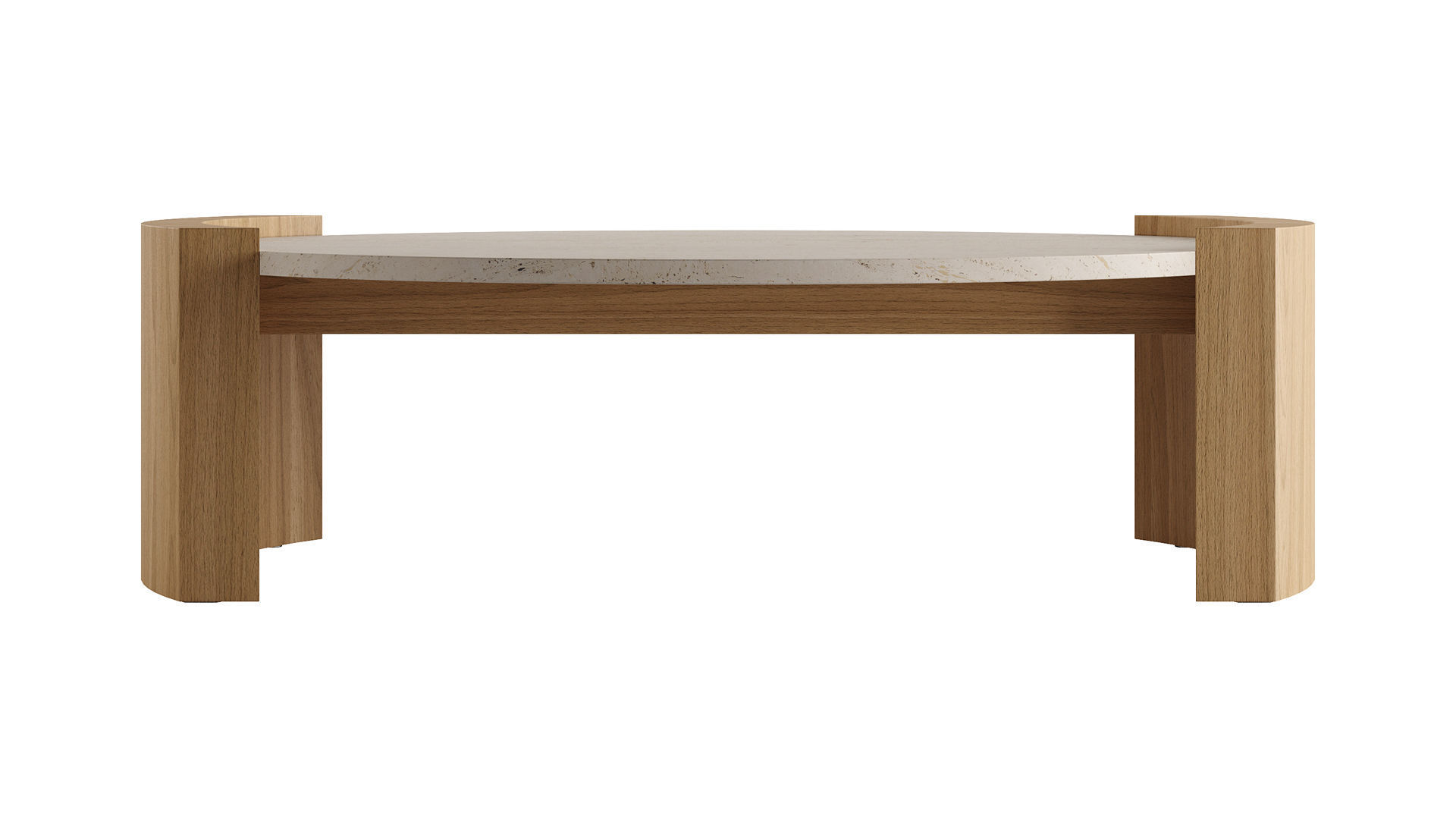 JIA OVAL Coffee Table by Atelier De Troupe 3D model_9