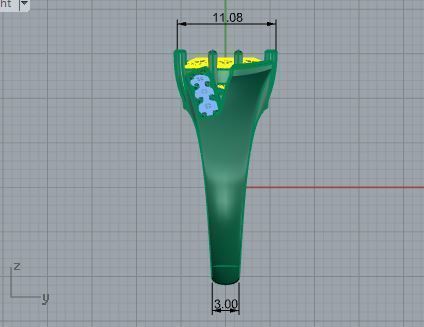 Yellow stone 3467 3D print model 3D print model_6